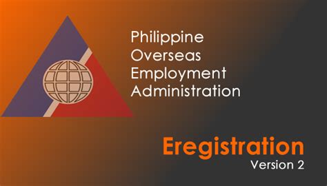 poea ereg|The New POEA Eregistration Version 2 .